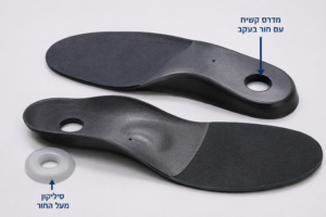מדרסים עם חורים בעקבים ופד מטטרסל